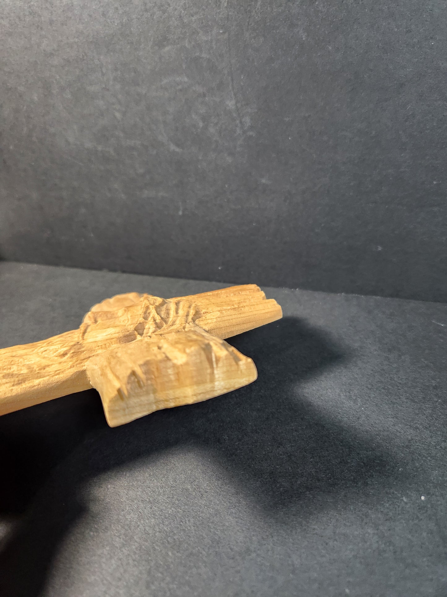 Rustic Wood Cross, Handcrafted, Cherry Veteran Made, American Pride (Copy)