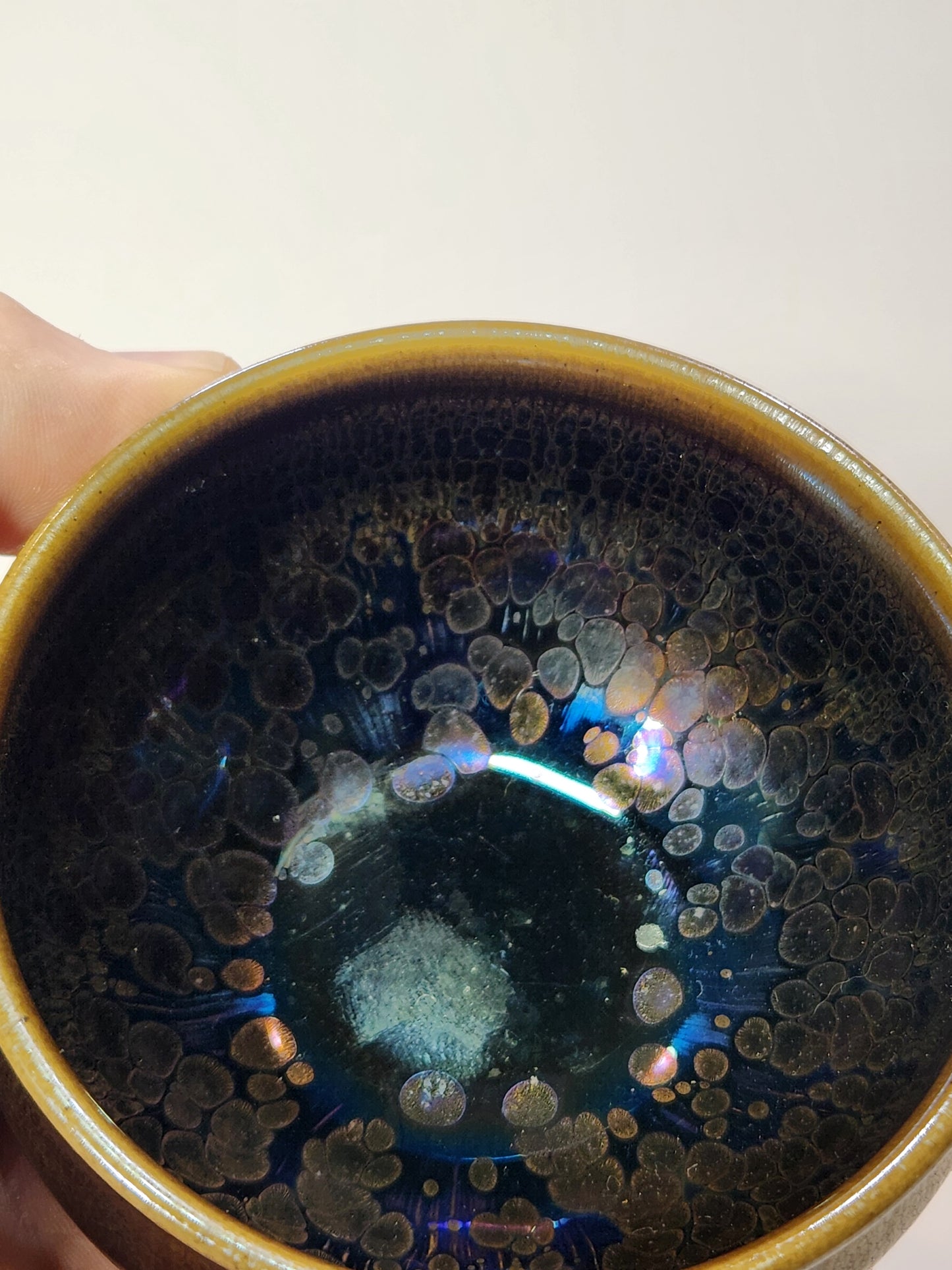 Purple Oil Drop Jian Zhan Tea Cup Large General Buckle-Mouth