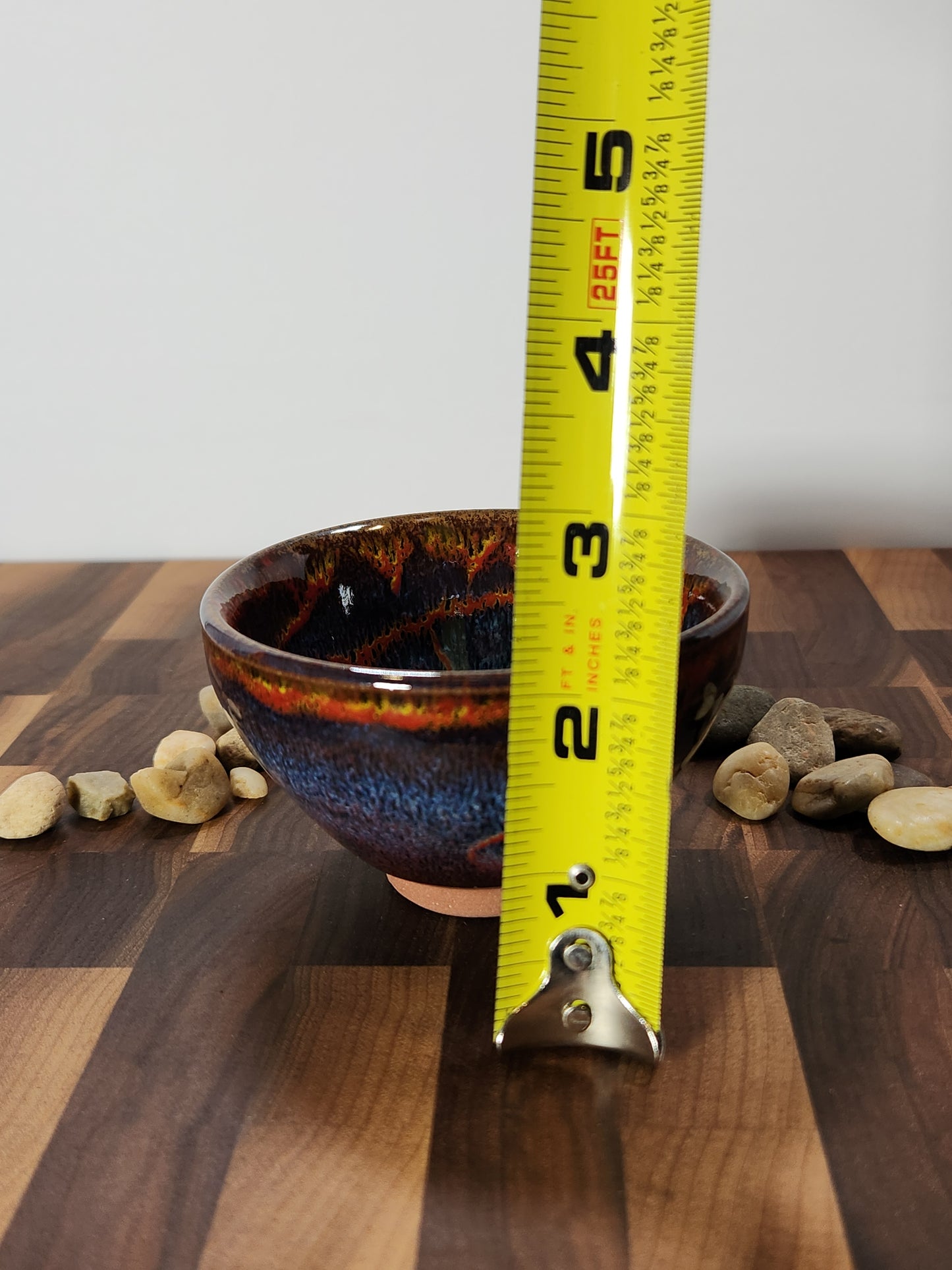 Multi Color Jian Zhan Tea Cup "Sand Storm"