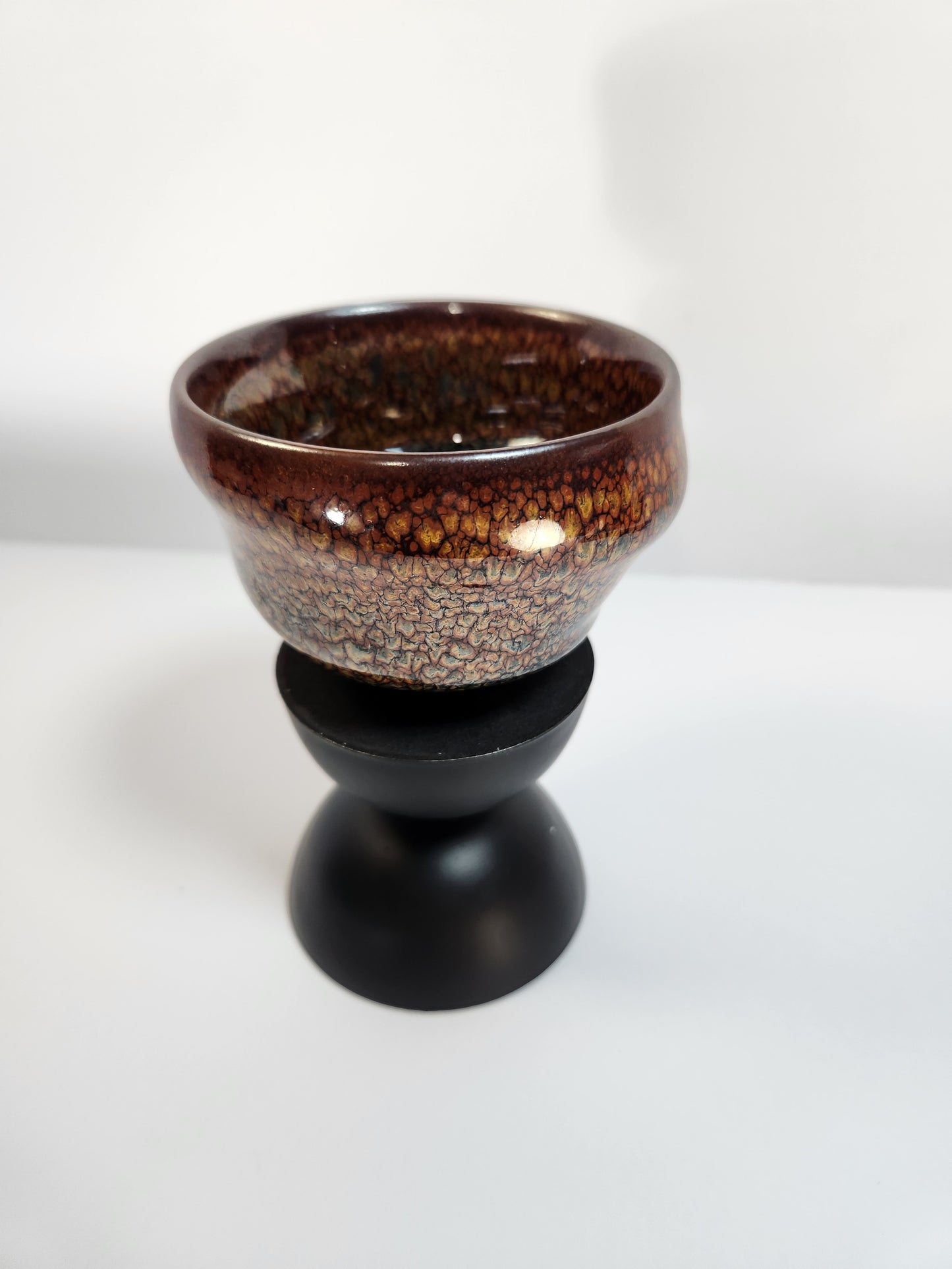 Partridge Feather "Sleeping Dragon" Jian Zhan Tea Cup