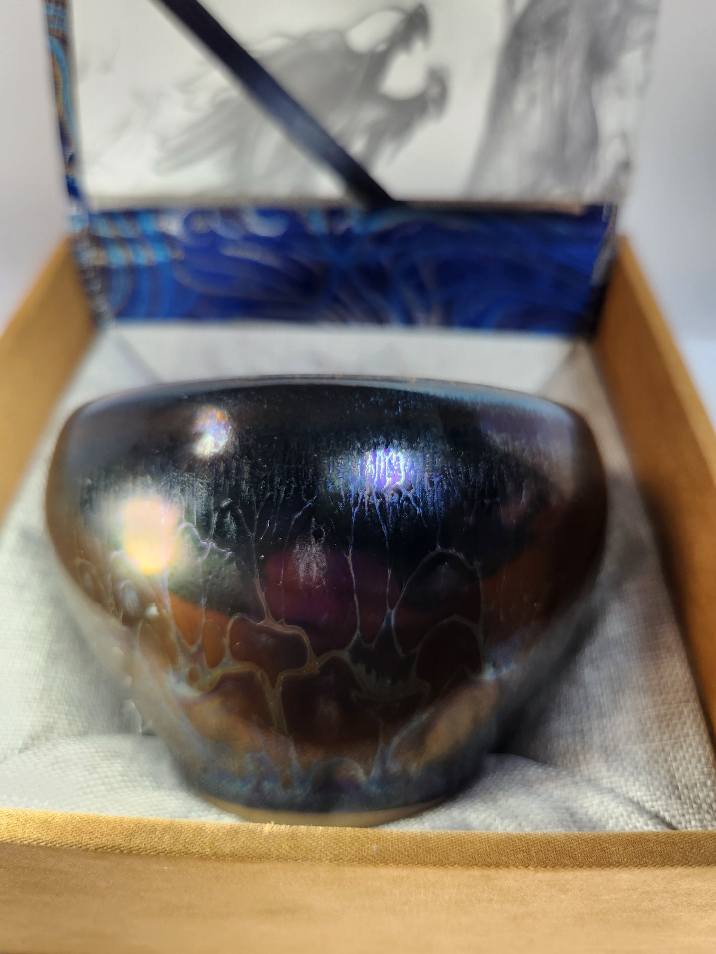 Purple Vein Sleeping Dragon Jian Zhan Tea Cup Master Chen Yun Fei