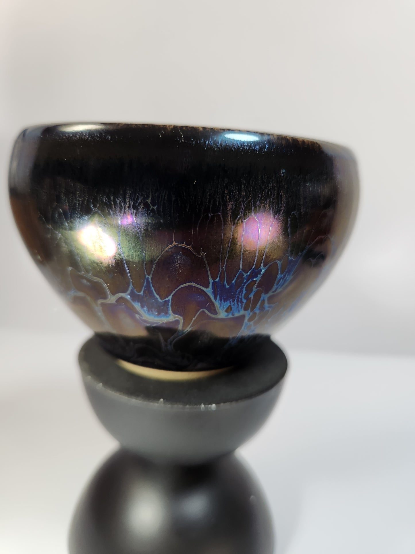 Purple Vein Sleeping Dragon Jian Zhan Tea Cup Master Chen Yun Fei