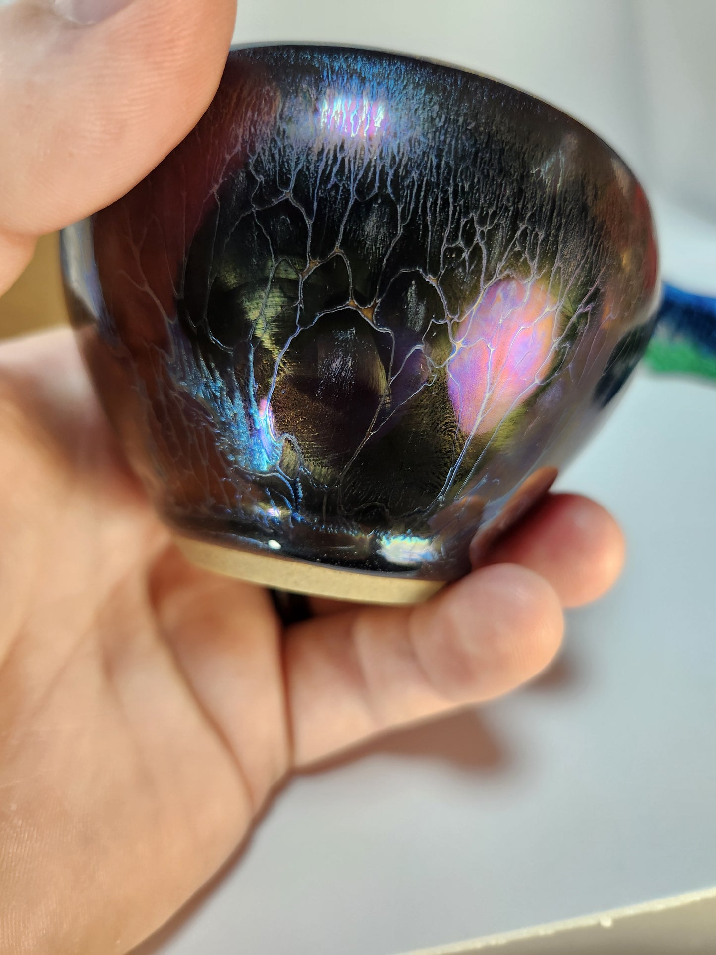 Purple Vein Sleeping Dragon Jian Zhan Tea Cup Master Chen Yun Fei