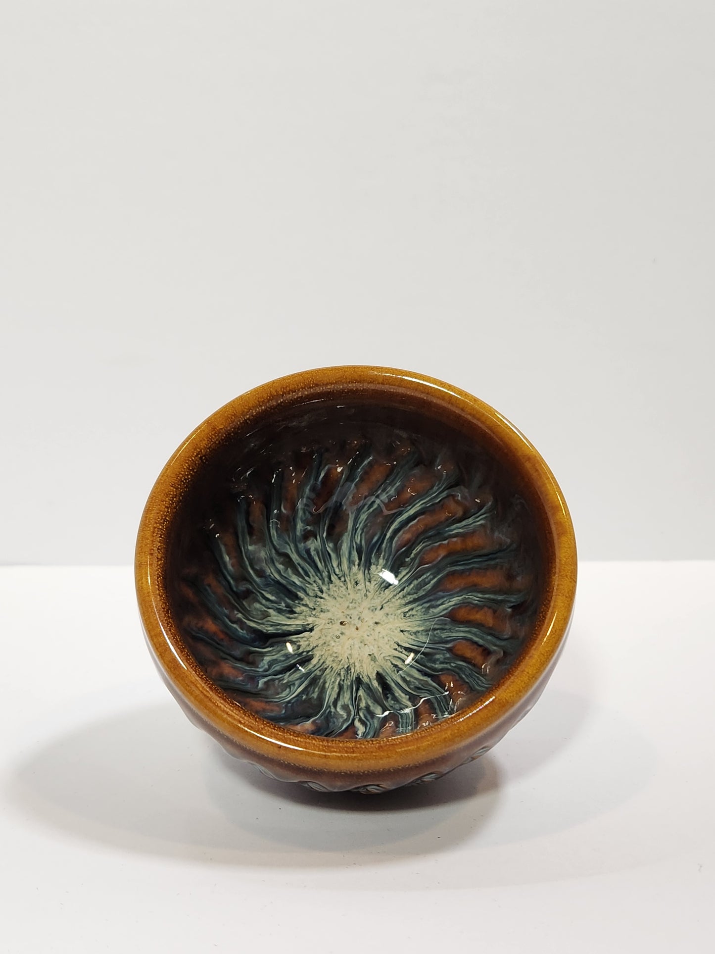 Jumping Daggar Jian Zhan Tea Cup Vibrant colors!