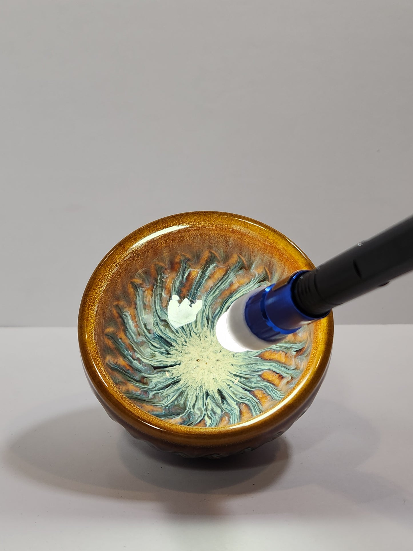 Jumping Daggar Jian Zhan Tea Cup Vibrant colors!