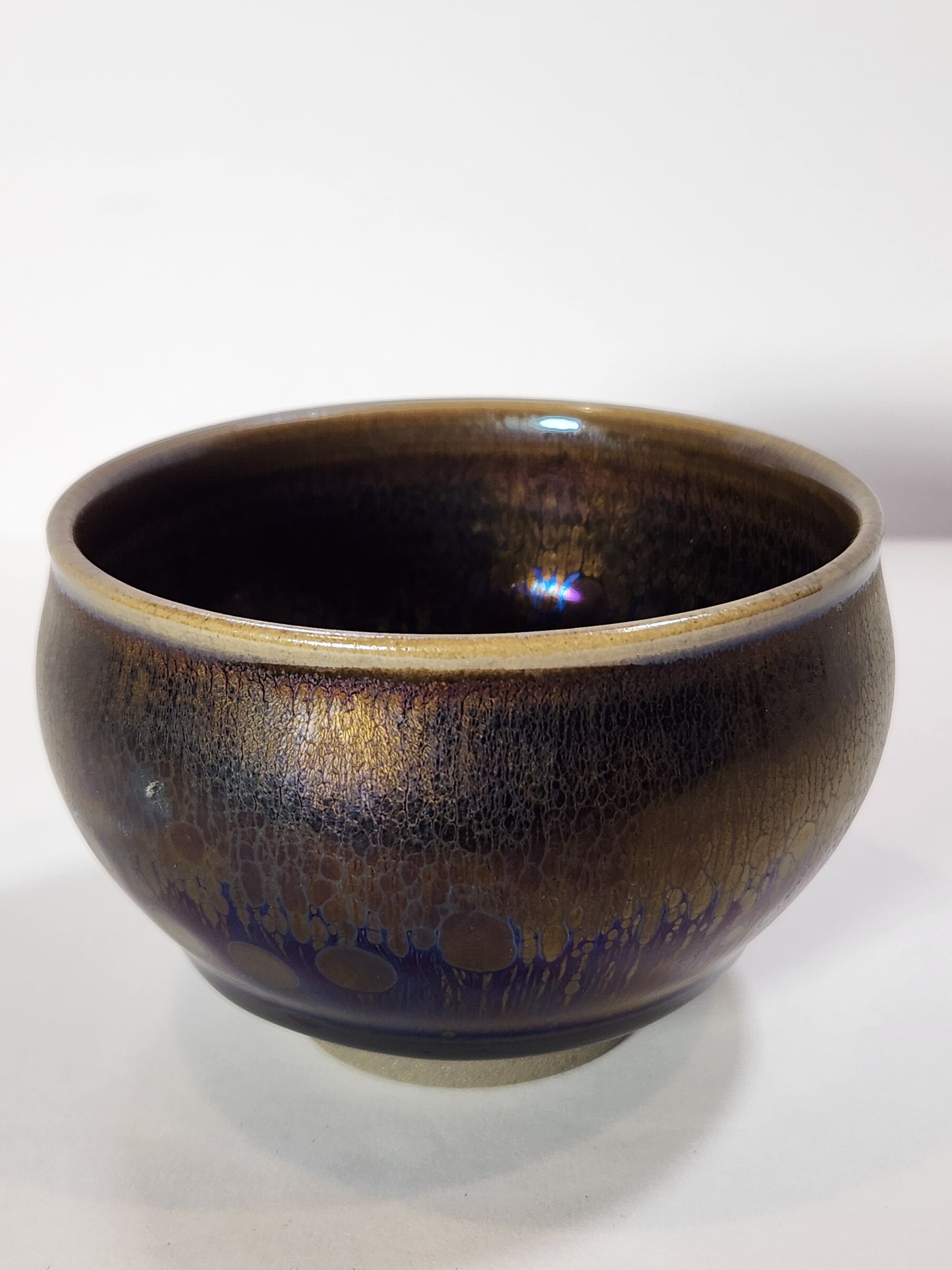 Purple Oil Drop Jian Zhan Tea Cup Large General Buckle-Mouth