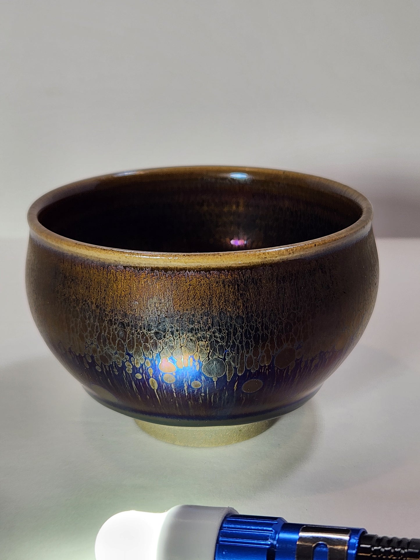 Purple Oil Drop Jian Zhan Tea Cup Large General Buckle-Mouth