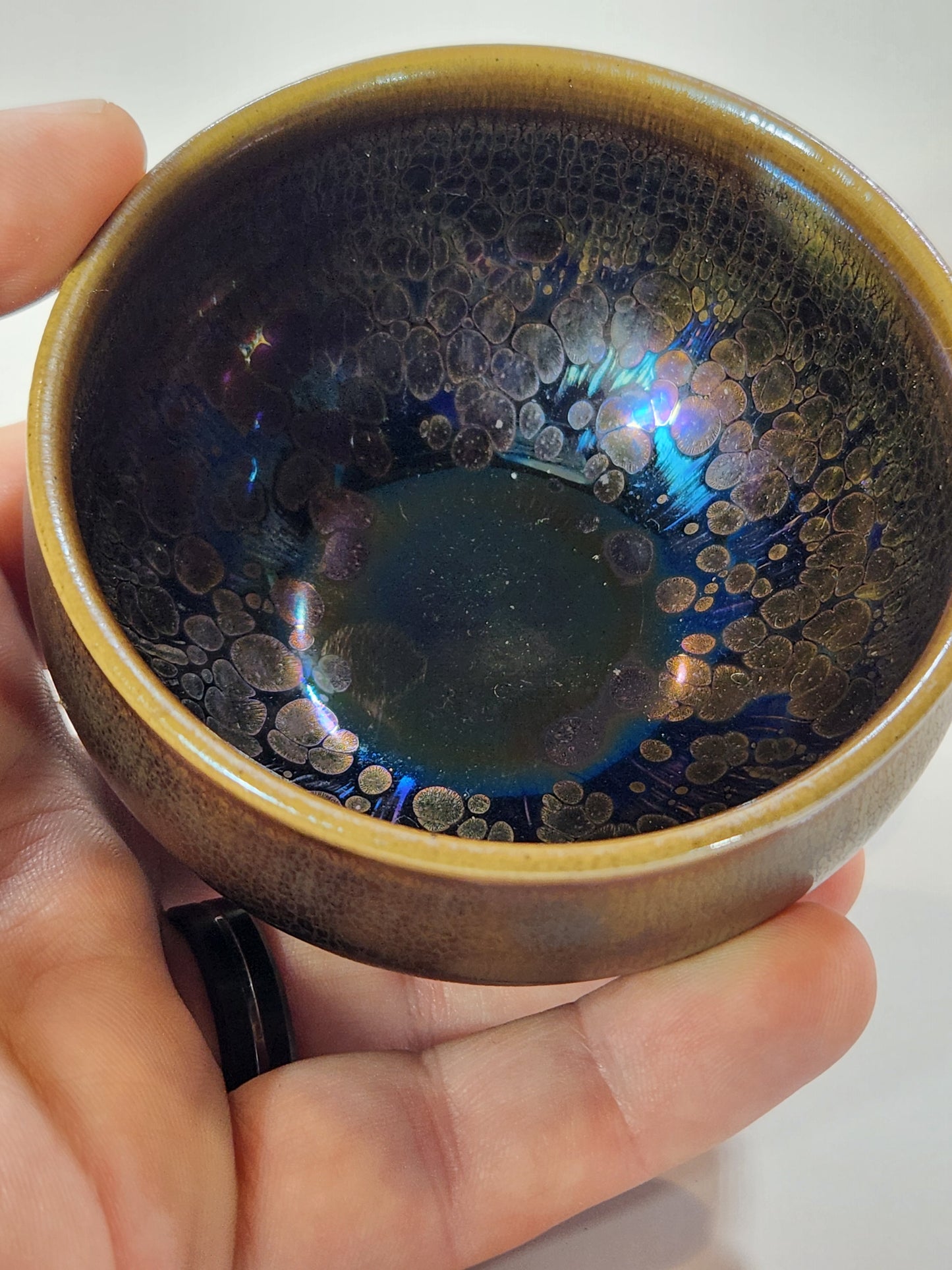 Purple Oil Drop Jian Zhan Tea Cup Large General Buckle-Mouth