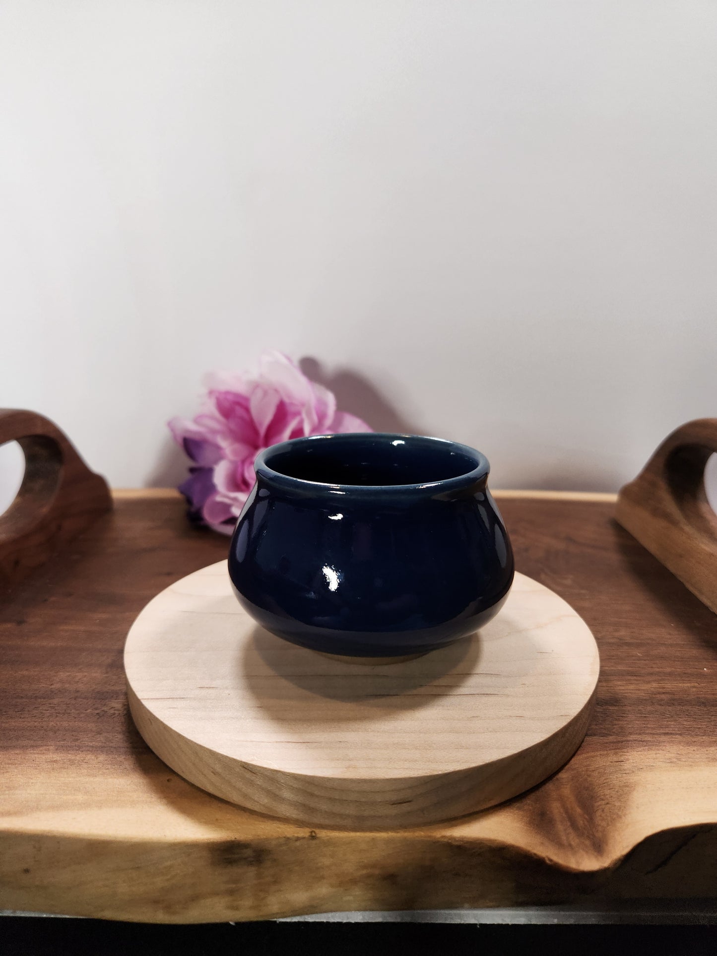 Cobalt Blue Budha Belly Jian Zhan Tea Cup