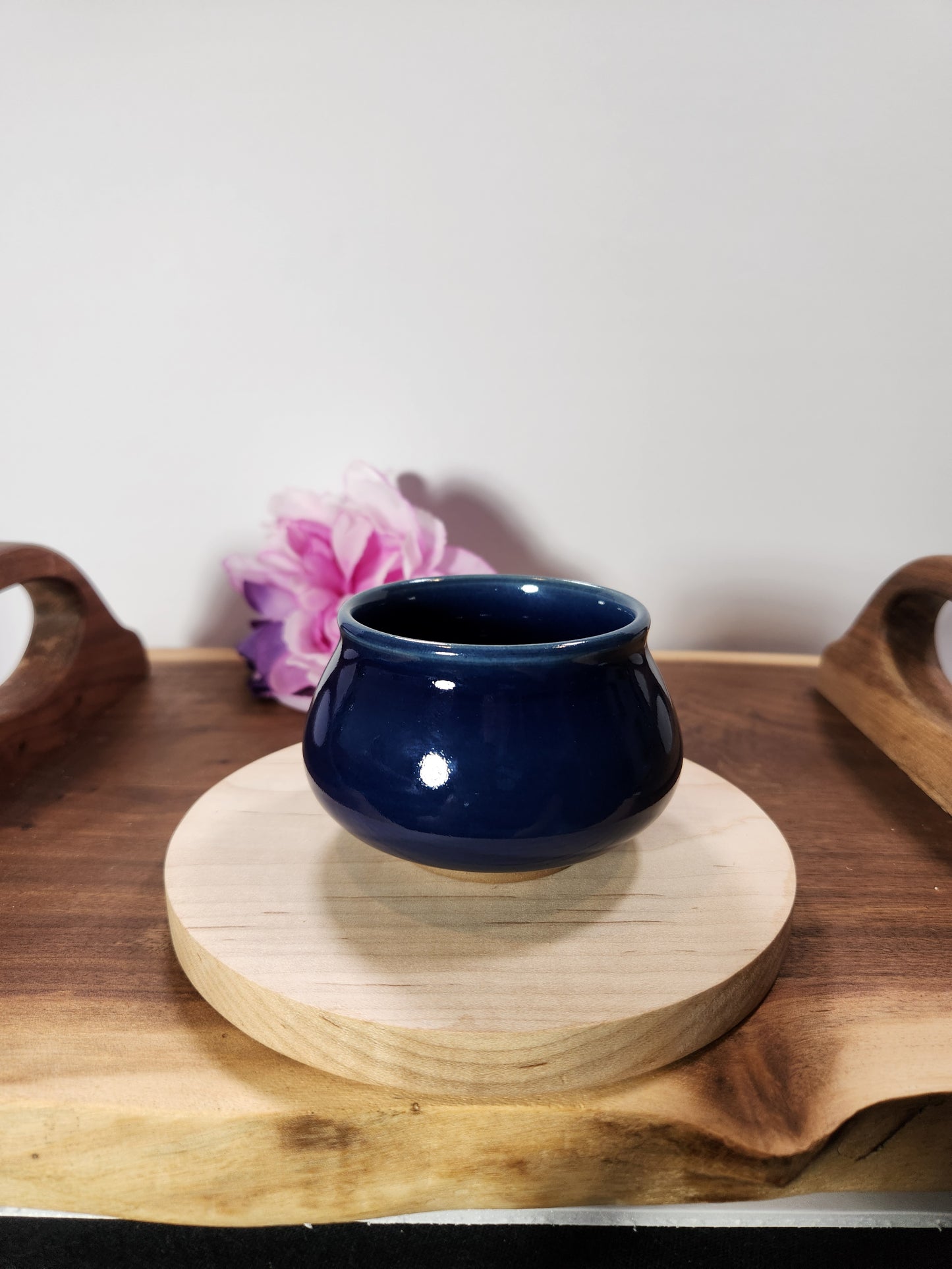 Cobalt Blue Budha Belly Jian Zhan Tea Cup