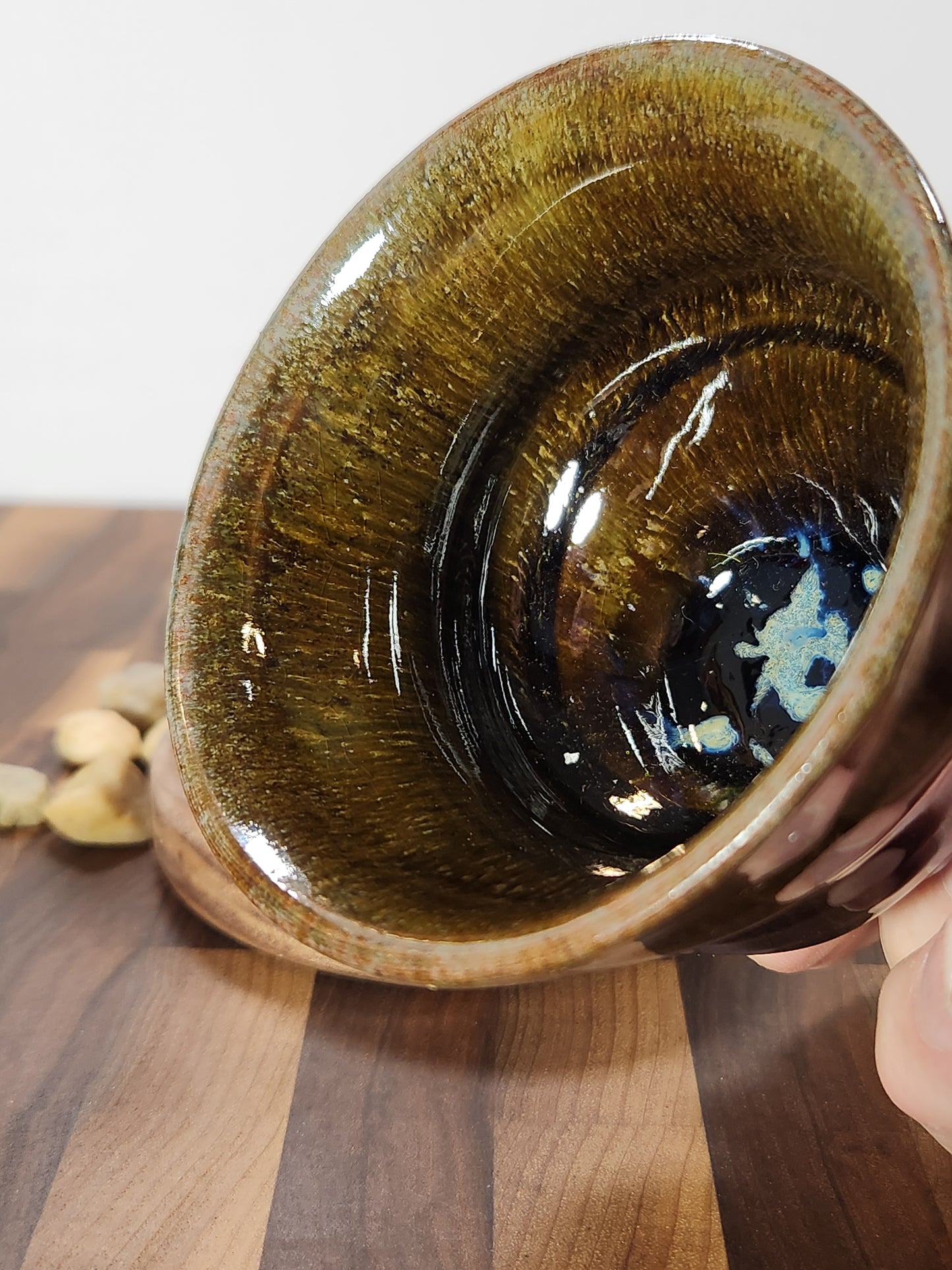 Sleeping Dragon Master Cup with Blue Phoenix Formation Jian Zhan Tea Cup