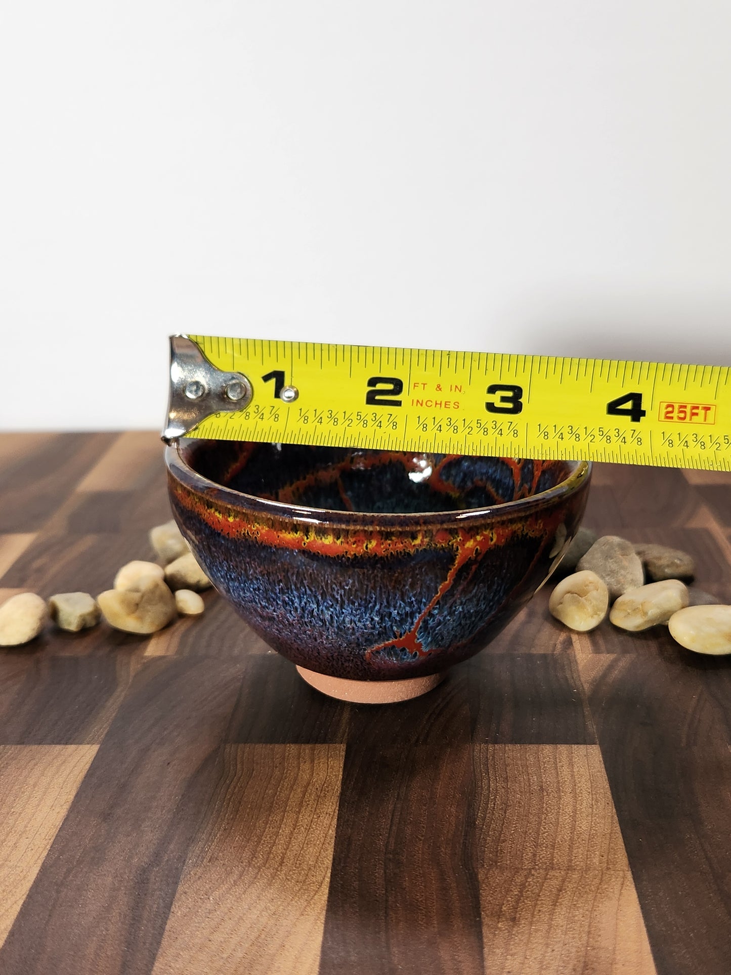 Multi Color Jian Zhan Tea Cup "Sand Storm"