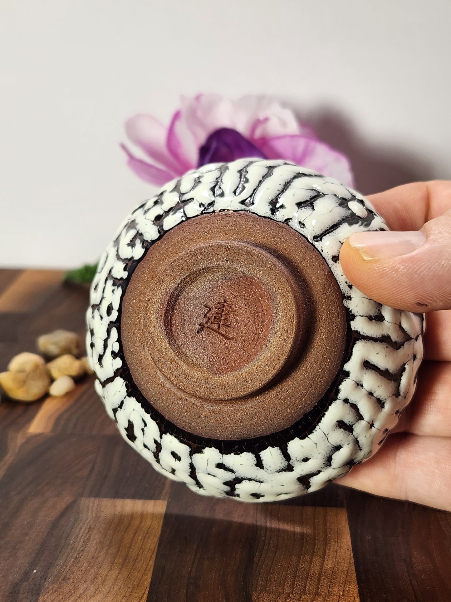 Wild Beast Jian Zhan Tea Cup White color