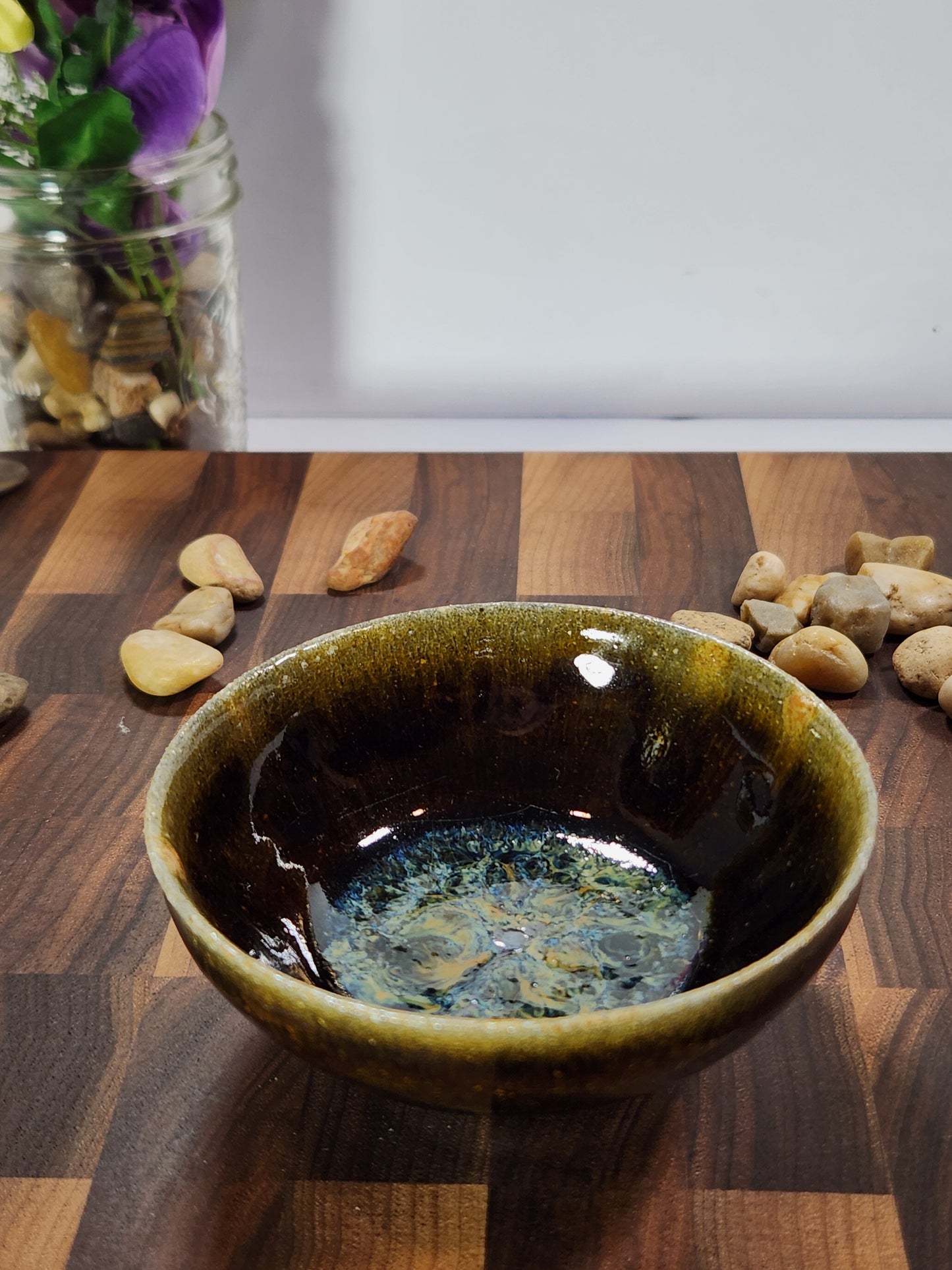 Rustic Wood-Fired Tea Bowl – Early Jian Ware Inspired