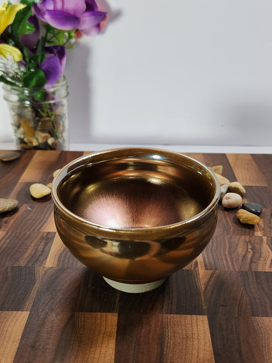 Certified Zhang Wei Metallic Golden Jian Zhan Cup