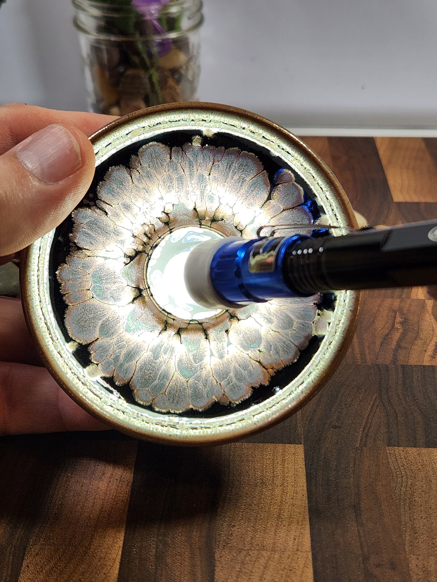 Magnolia-Shaped Rose Gold Hundred Flower Cup