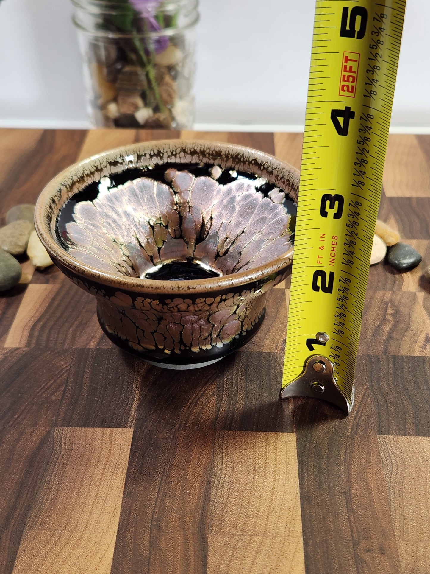 Magnolia-Shaped Rose Gold Hundred Flower Cup