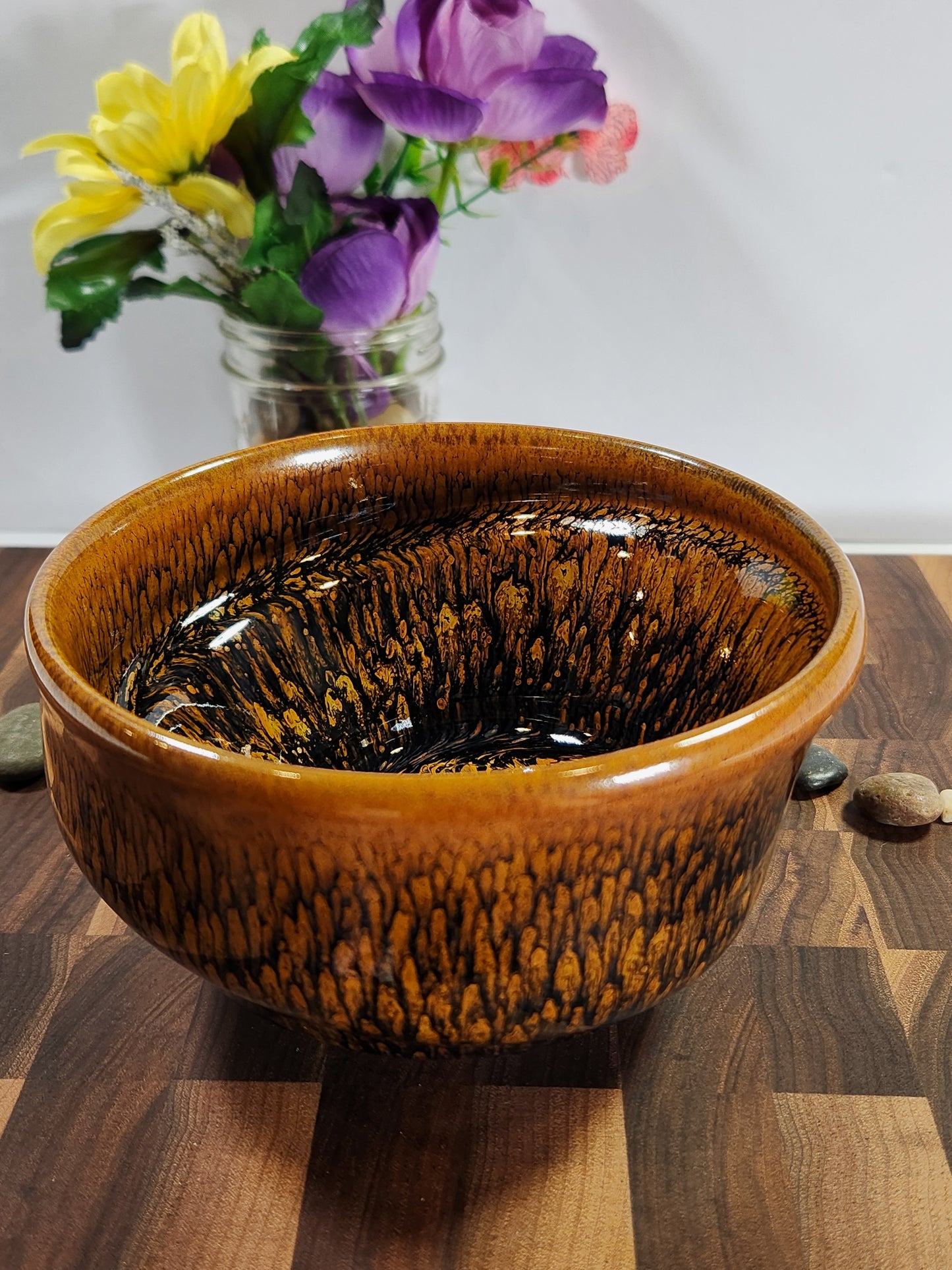 Master Lian Hong Da Giant Partridge Feather Sleeping Dragon Bowl