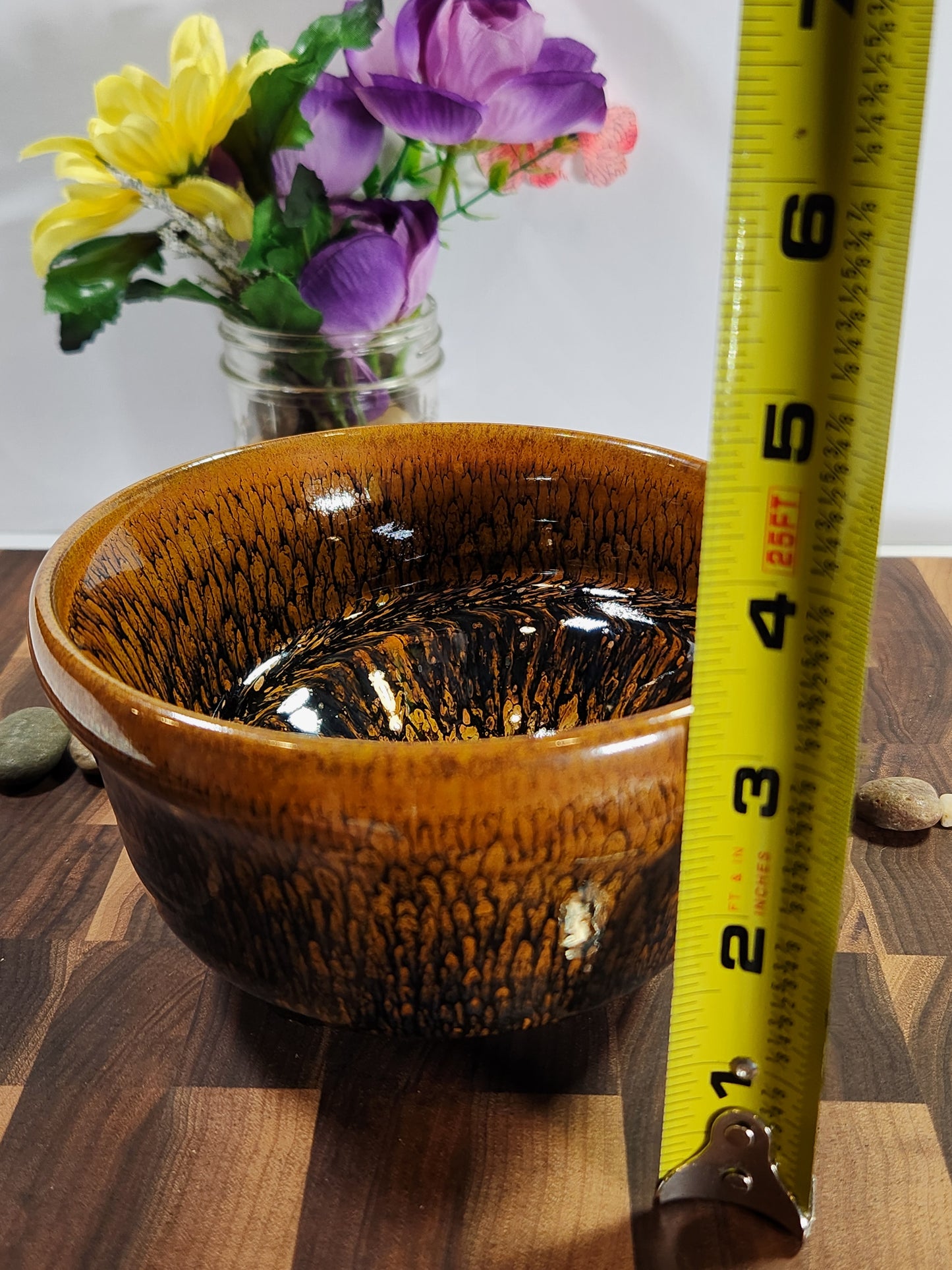 Master Lian Hong Da Giant Partridge Feather Sleeping Dragon Bowl