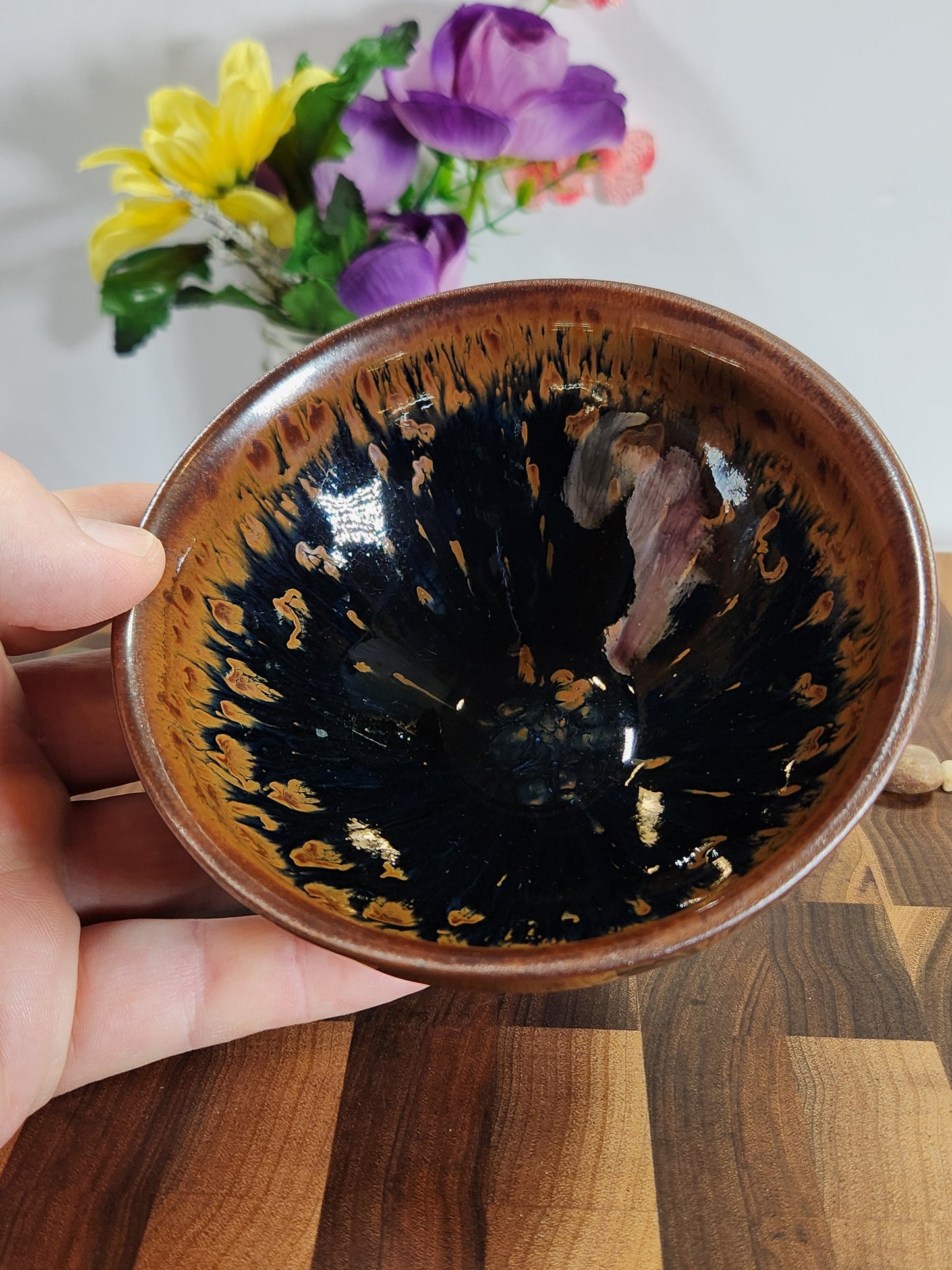 Copper Flame Kiln-Transformation Tea Bowl.