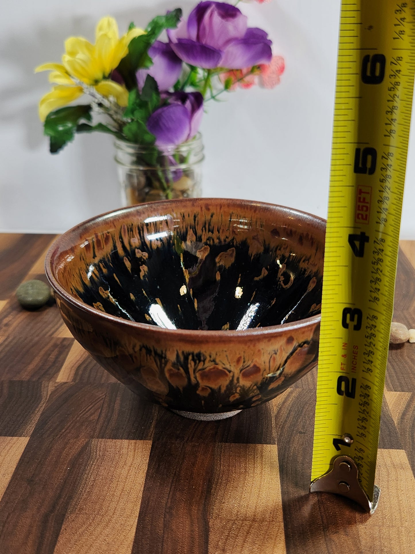 Copper Flame Kiln-Transformation Tea Bowl.