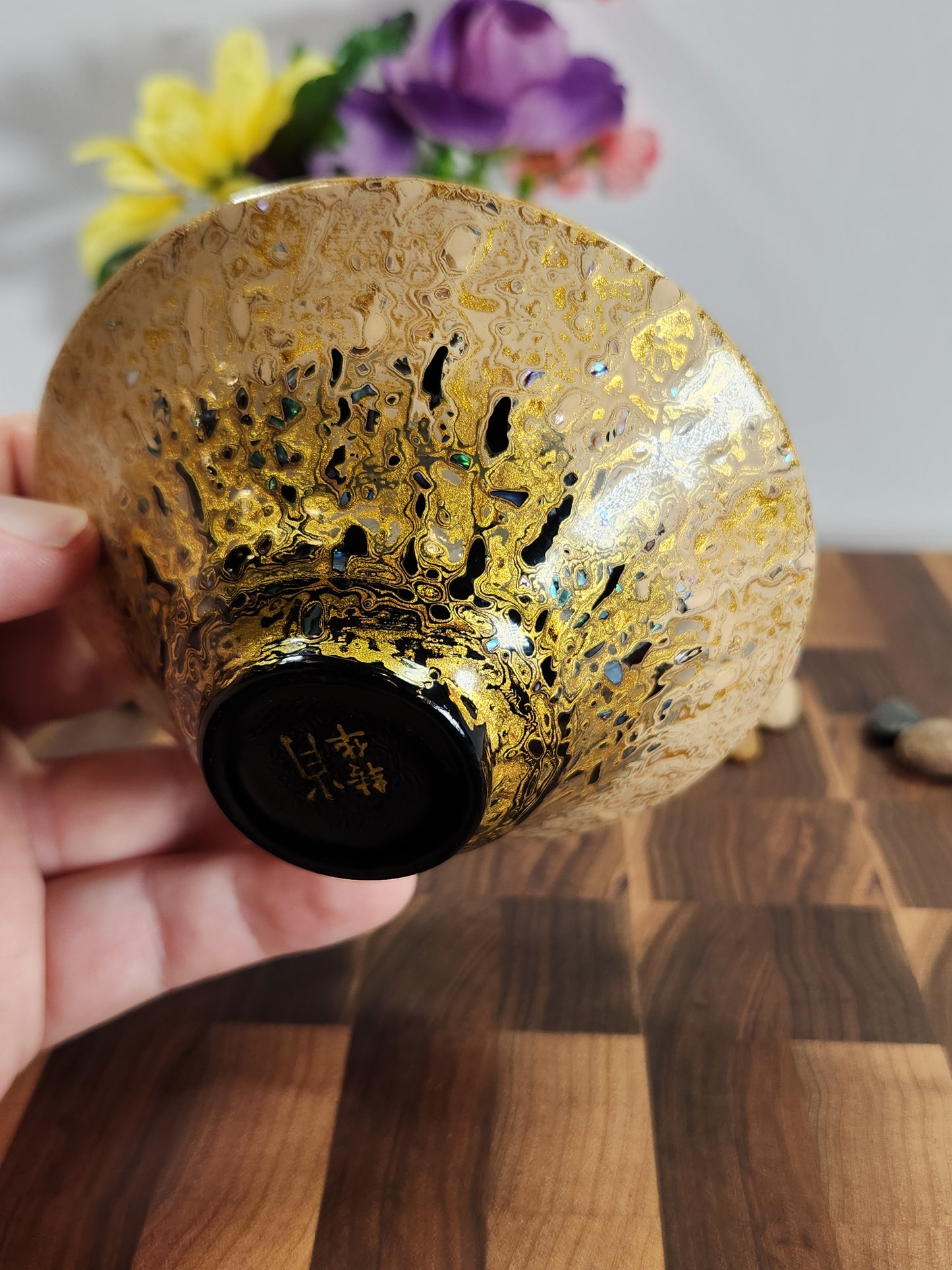 Daqi Hundred Flower Hat-Shaped Tea Cup