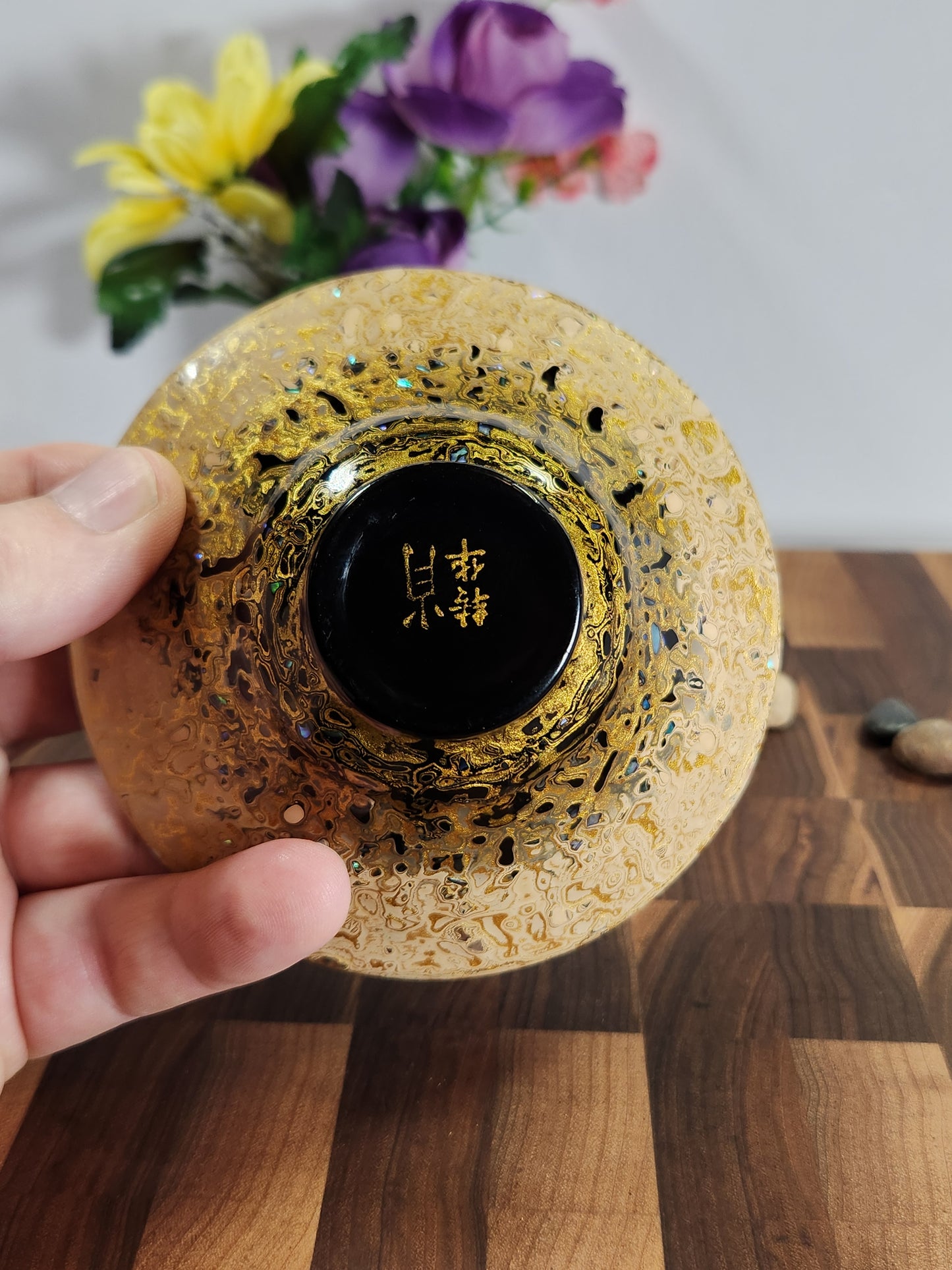 Daqi Hundred Flower Hat-Shaped Tea Cup