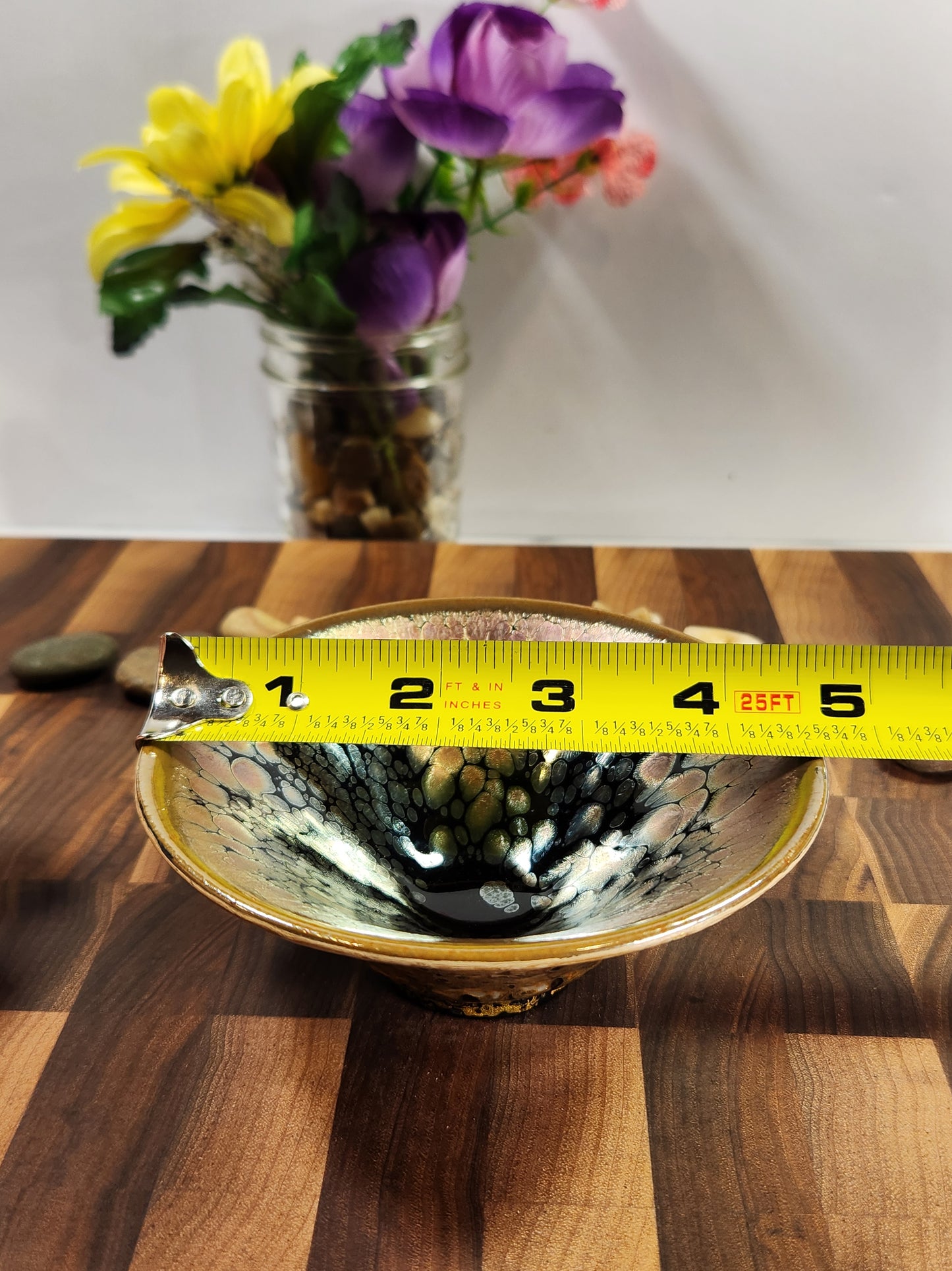 Daqi Hundred Flower Hat-Shaped Tea Cup