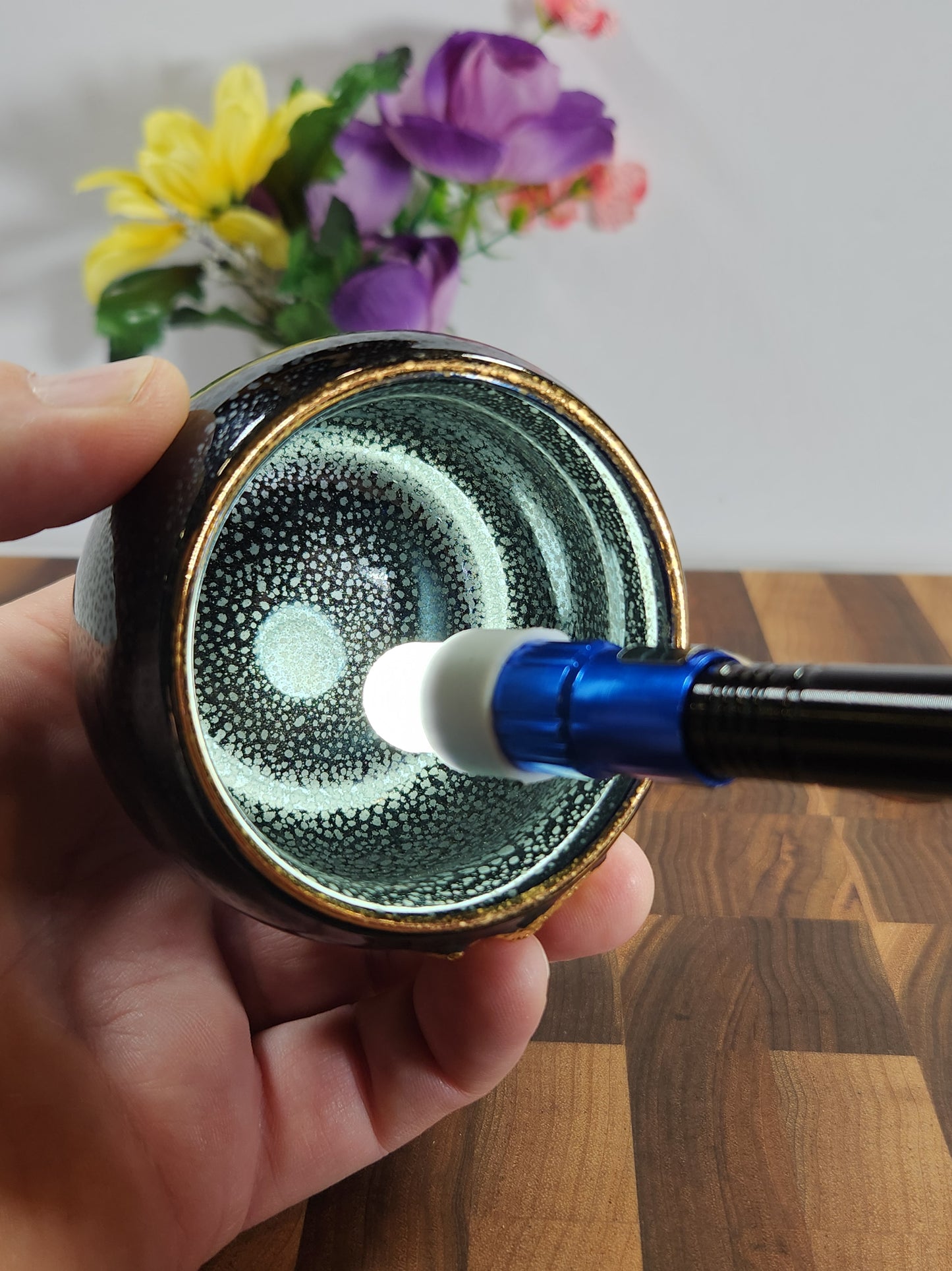 Golden Dragon Black Oil-Spot Tea Cup