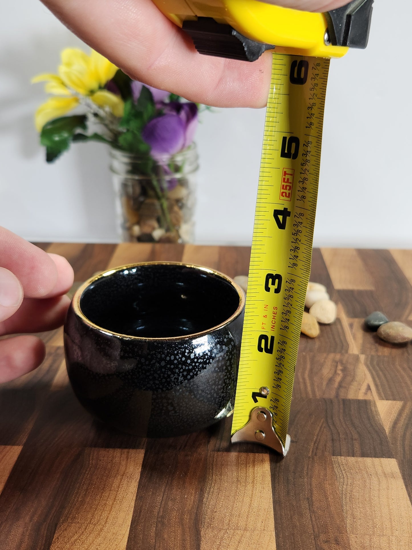 Golden Dragon Black Oil-Spot Tea Cup