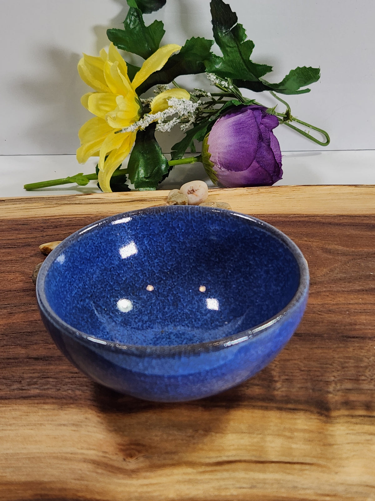 Cobalt Blue Crystalline Glaze Chinese Tea Cup – Handmade Gongfu Teacup