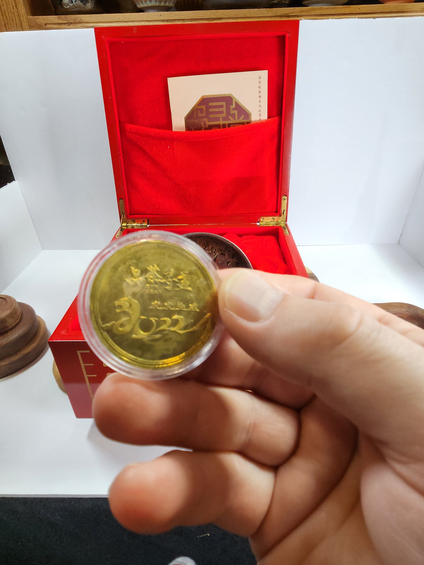 2022 Year of the Tiger Jian Zhan Hundred Flower Tea Bowl Commemorative Set