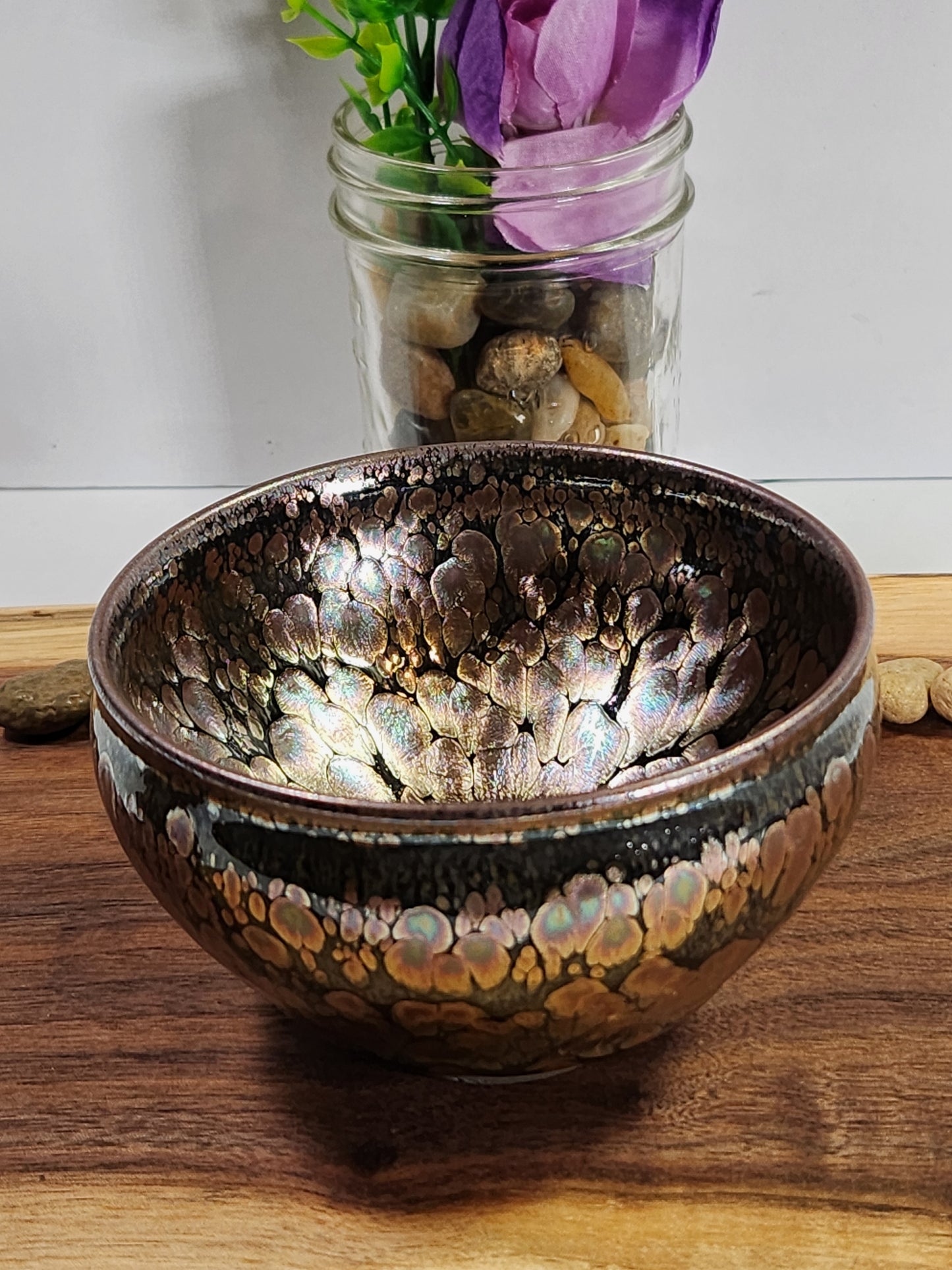 2022 Year of the Tiger Jian Zhan Hundred Flower Tea Bowl Commemorative Set