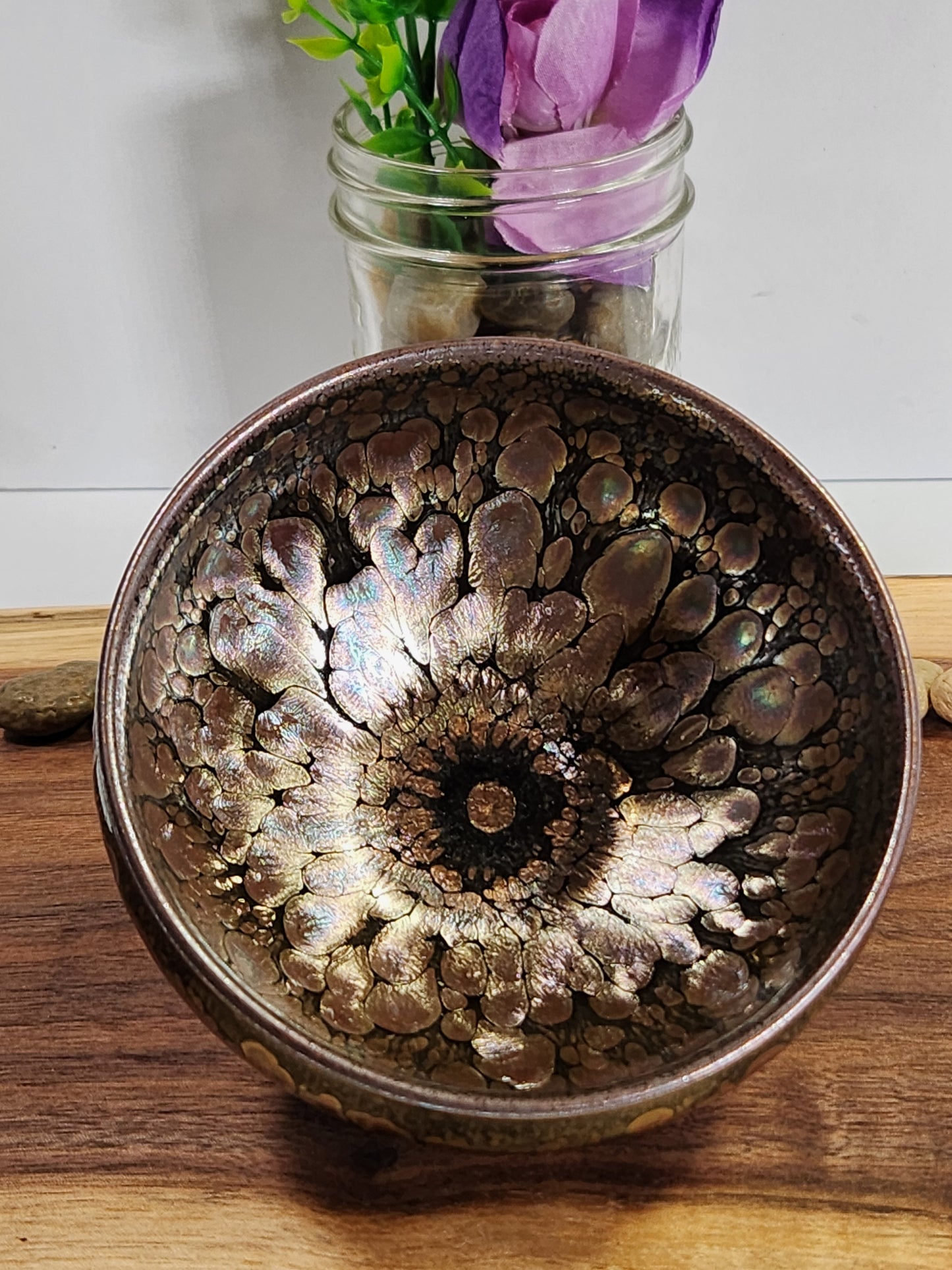 2022 Year of the Tiger Jian Zhan Hundred Flower Tea Bowl Commemorative Set