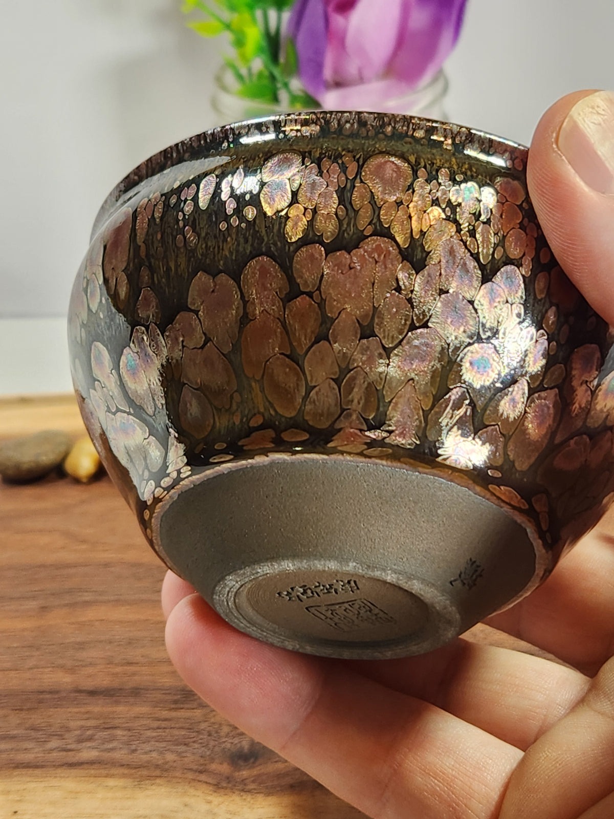 2022 Year of the Tiger Jian Zhan Hundred Flower Tea Bowl Commemorative Set