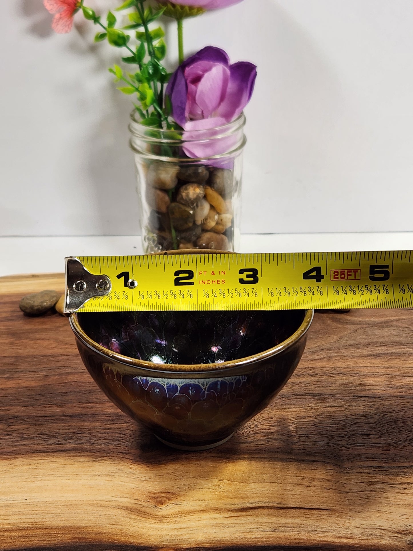 Purple Oil Drop Jian Zhan Tea Cup – Piekou Shape Iridescent Glaze