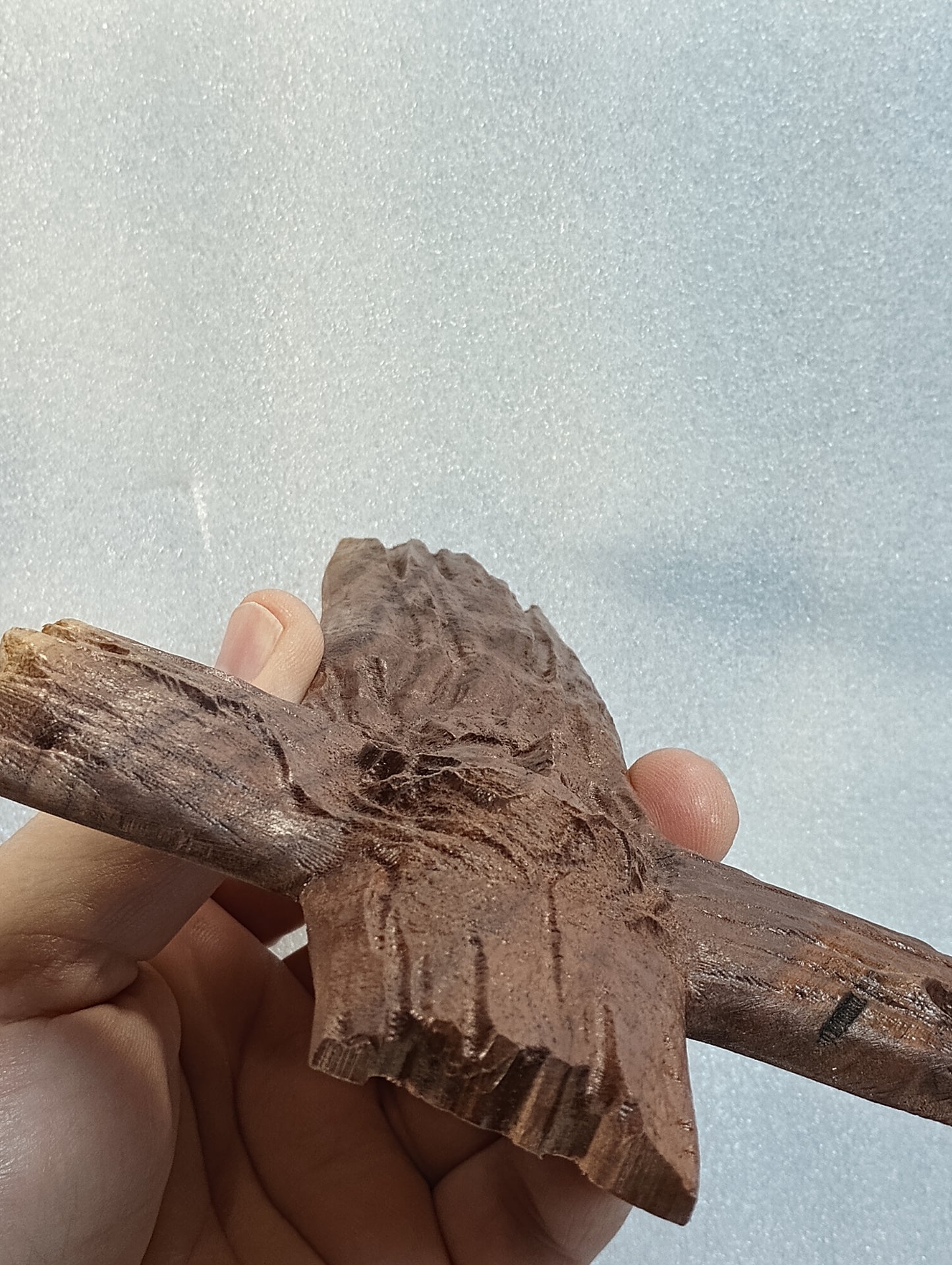 Rustic Wood Cross, Handcrafted, Walnut Veteran Made, American Pride